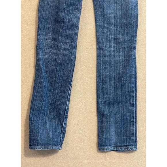 Levi's Jeans Girl's 7 Blue Denim Slim Straight Fit - Picture 9 of 10